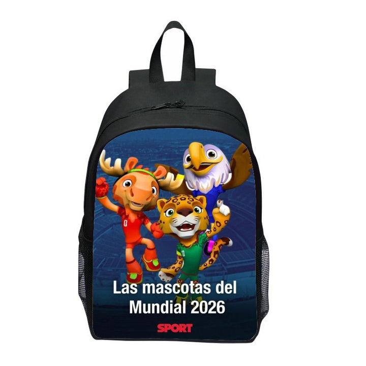 Sporty ryggsekk med Wm-trofé design Skanto