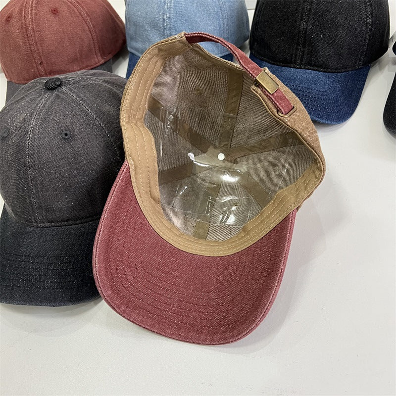 Menns denim-stil justerbar caps Skanto