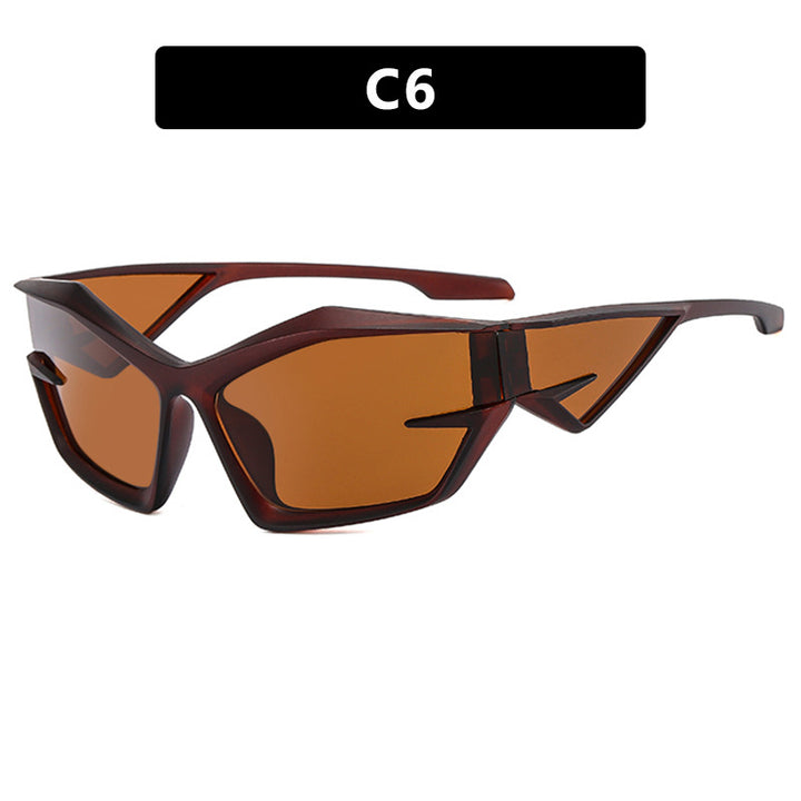 Damer futuristisk Sport-solbrille Skanto