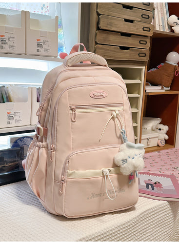 Multi-Lommer Laptop Skole Ryggsekk