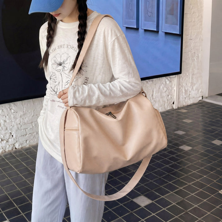 Stilfull sport duffel bag med allsidig innredning Skanto