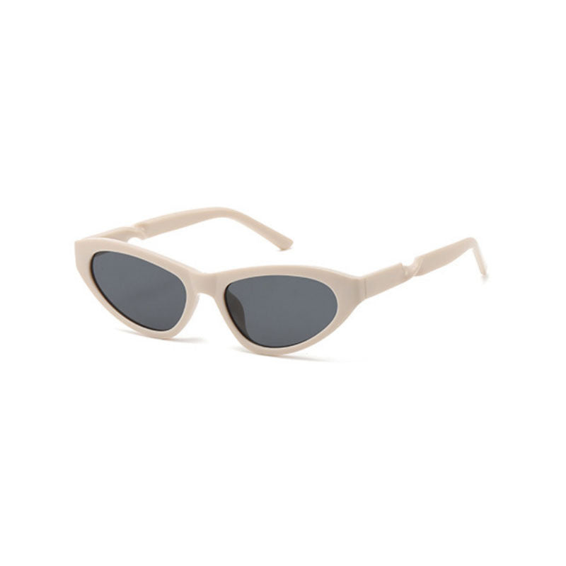 Dame Cat-Eye solbrille med stilige rammer og UV-beskyttelse Skanto