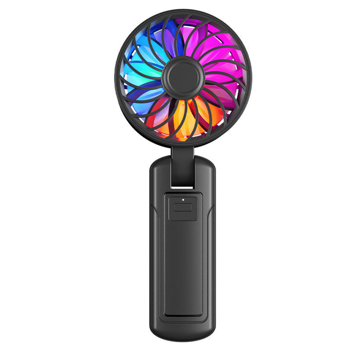 Dame bærbar LED-vifte med ergonomisk design Skanto