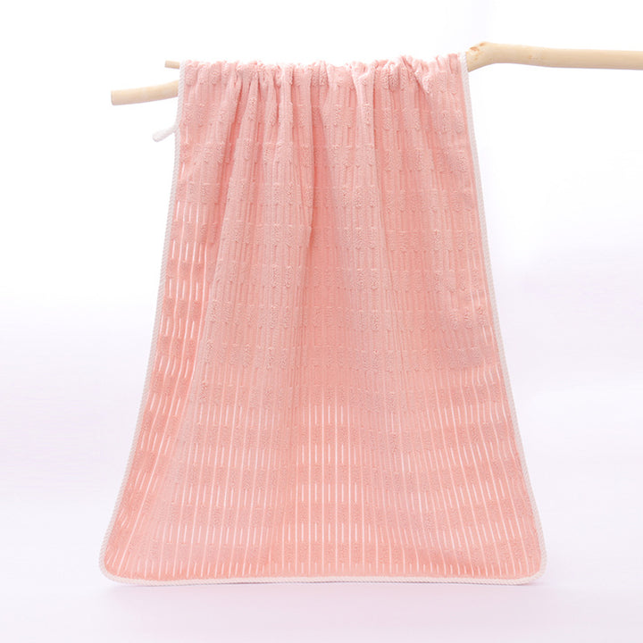 Damer Elegant Froté Håndkle med moderne mønstre Skanto