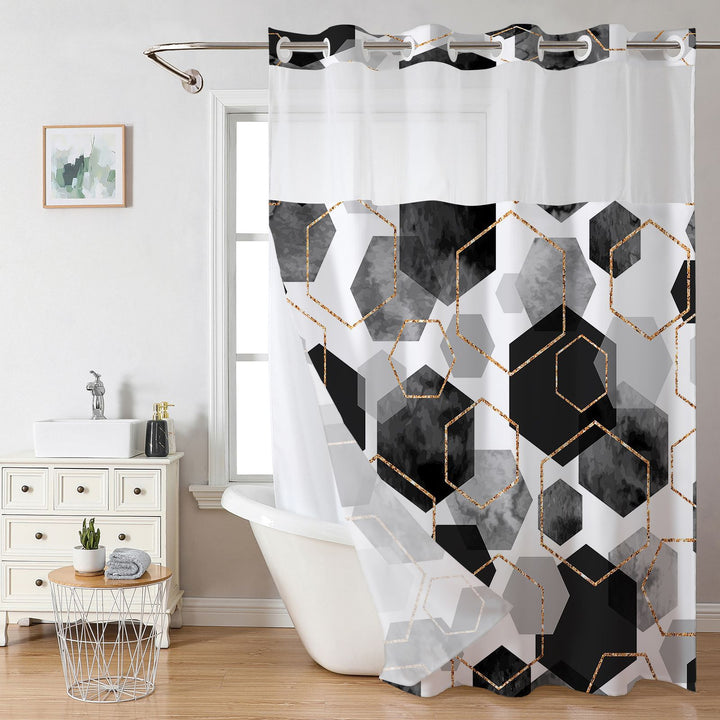 Geometric Pattern Dusjforheng Skanto
