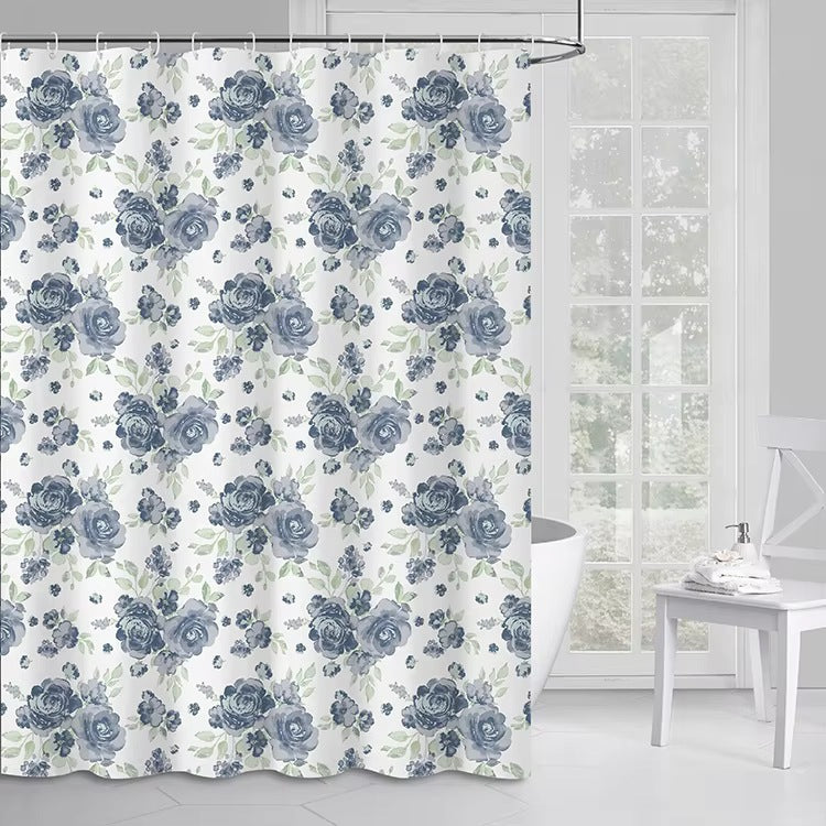 Blomsterprydet Dusjforheng Skanto
