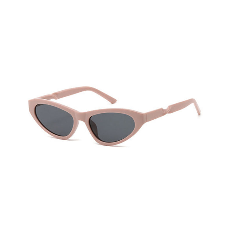 Dame Cat-Eye solbrille med stilige rammer og UV-beskyttelse Skanto