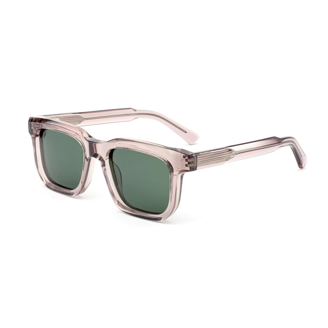 Dame trendy firkantet solbrille med trendy ramme Skanto