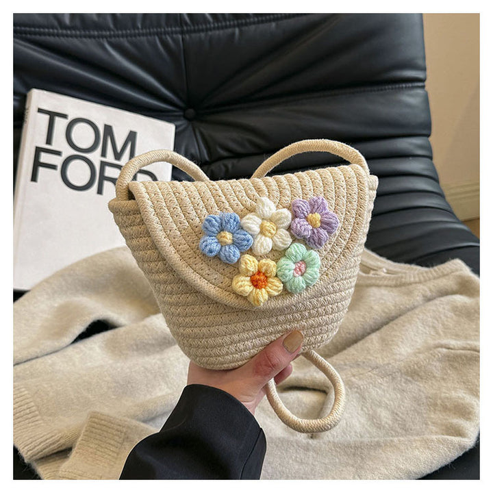 Håndlaget blomsterbag Skanto