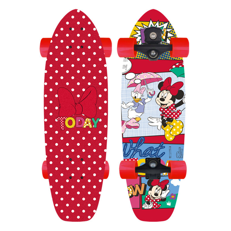 Tematisert Mini Cruiser Skateboard Skanto