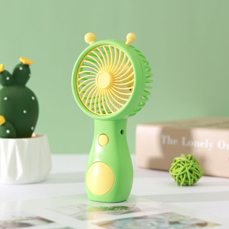 Unisex Mini Snegleformet USB Oppladbar Skrivevifte Skanto