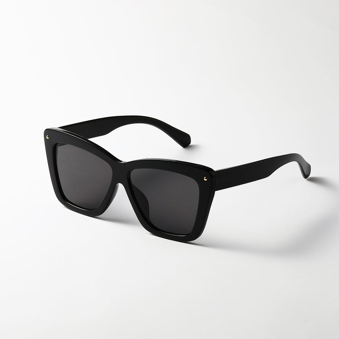 Dame geometrisk oversized solbrille Skanto