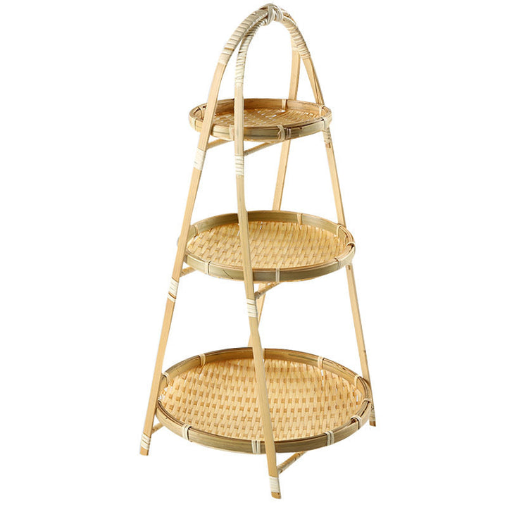 Lagdelt Vevd Serveringsstativ Skanto