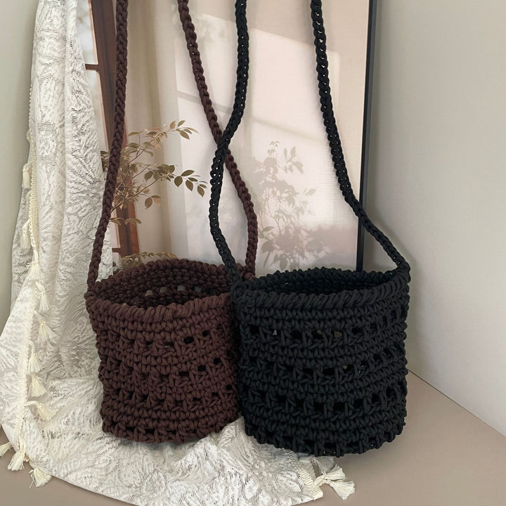 Makramee Håndveske i Boho-stil Skanto