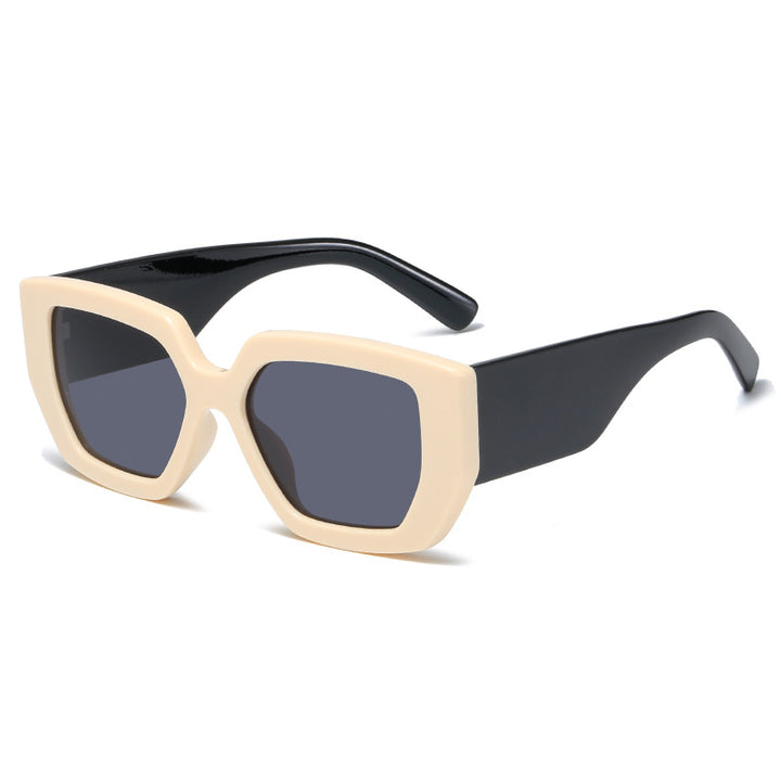 Damer Ekstravagant Geometrisk Solbrille Skanto