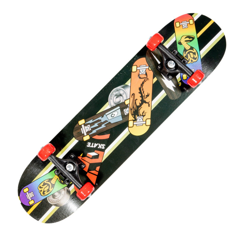 Dragon Graphic Trick Skateboard Skanto