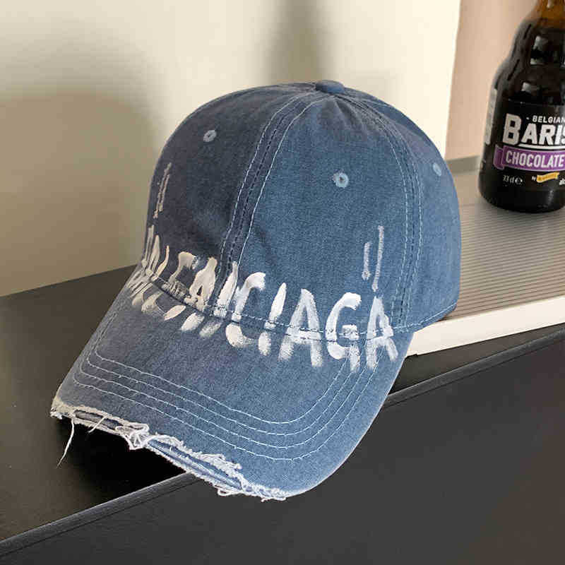 Unisex Slittet Grafisk Pappa Hatt Skanto