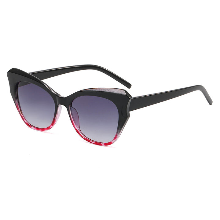 Dame Cat-Eye Solbrille med stilfullt design Skanto