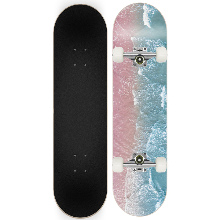 Skateboard med Galaxy Design Skanto