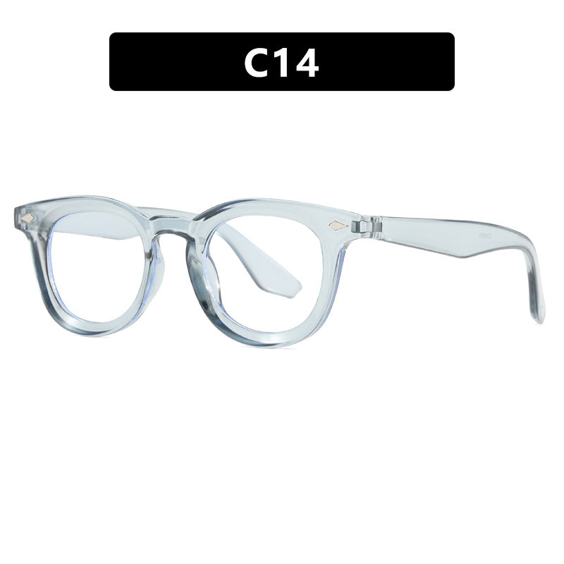Damen modische Cat-Eye solbrille med transparent ramme Skanto