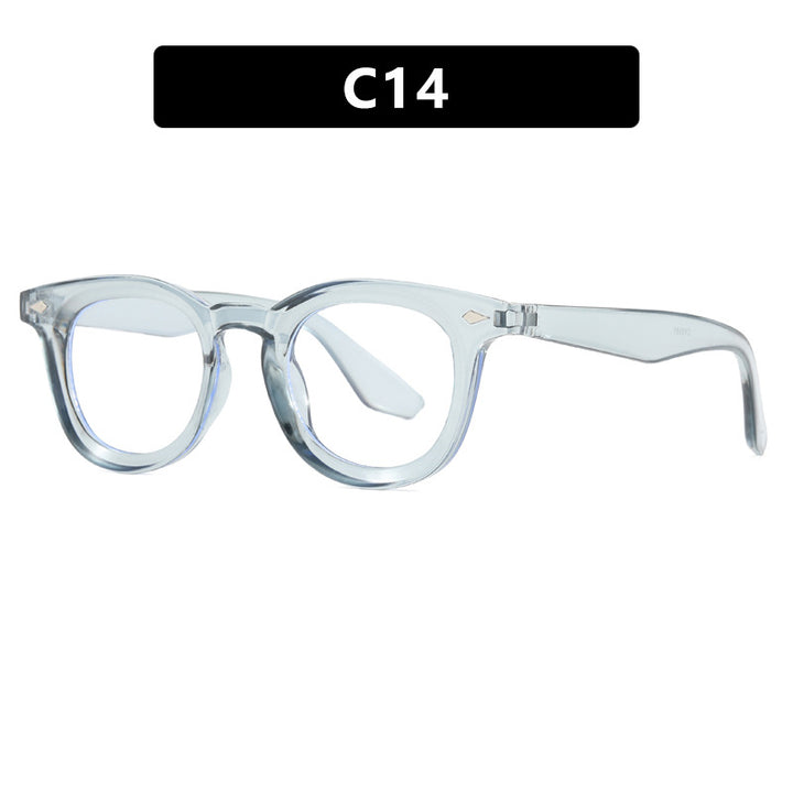 Damen modische Cat-Eye solbrille med transparent ramme Skanto