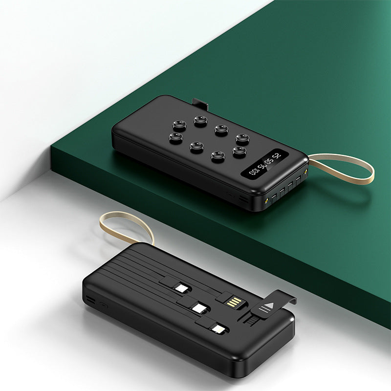Powerbank med digitalt ladeindikator Skanto