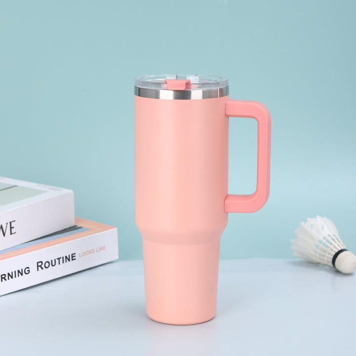 Kvinne Høy- kvalitet Termisk Kopp med Ergonomisk Håndtak og Leak-Proof Lokk Skanto