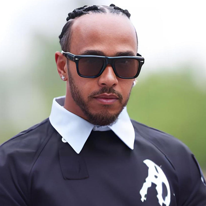 Dame solbrille i urbant stil med gule glass Skanto