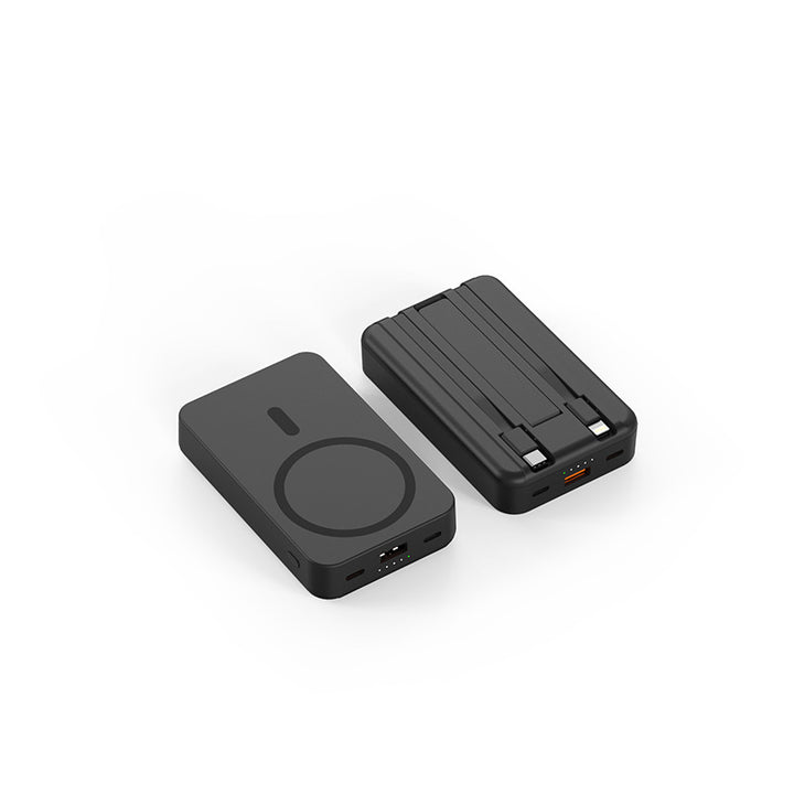 Kompakt powerbank med modulær hurtiglading funksjon Skanto