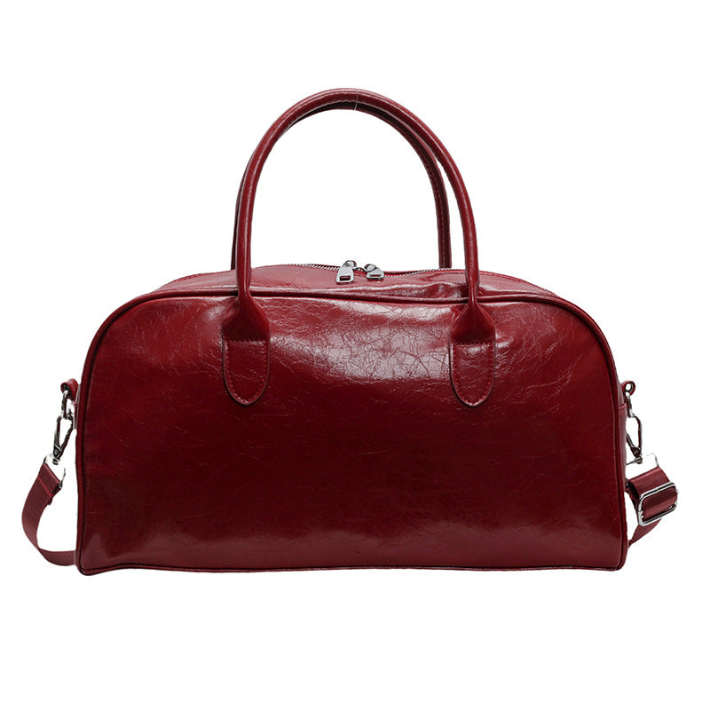 Elegant helgetaske i vintage-stil Skanto