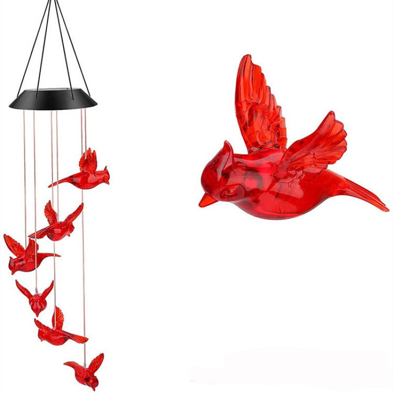 Dekorativ Flamingo Hengende Mobil Vindspeil Hagedekor Skanto
