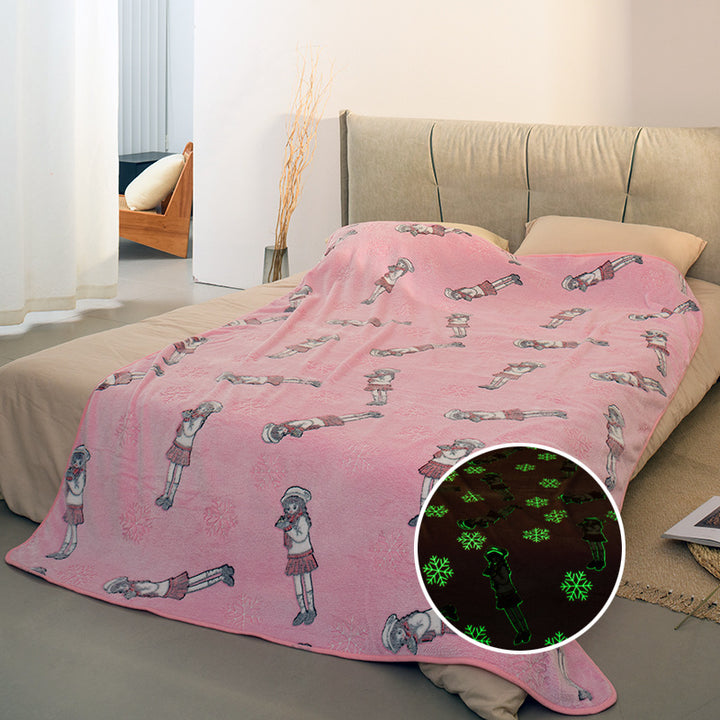 Dame kosesl blanket med gaming-motiv Skanto