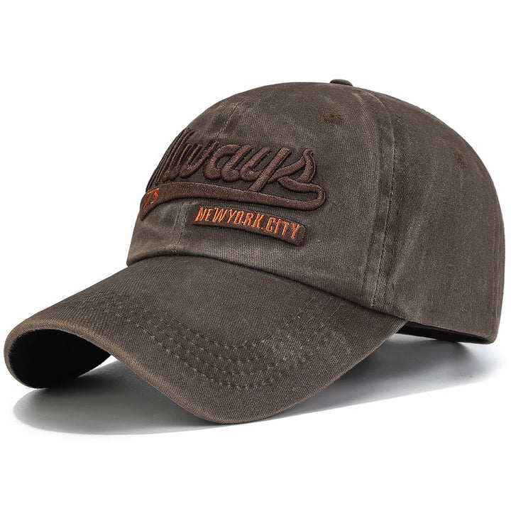 Kvinnebrodert bomullsbaseballcap Skanto