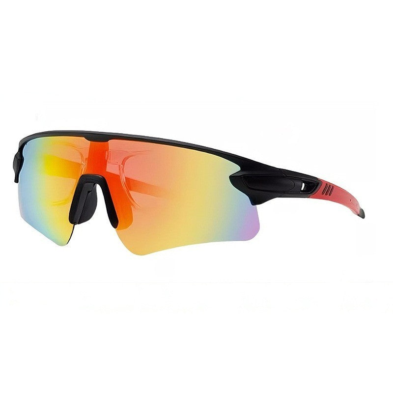 Unisex Sportslig høytytende solbrille med aerodynamisk design og justerbart nesepad Skanto