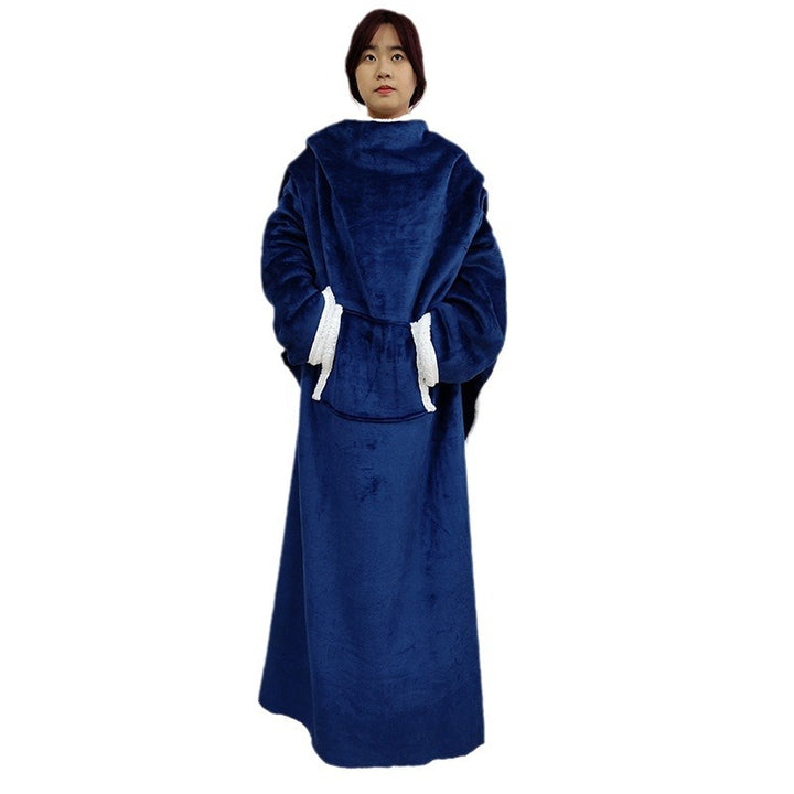 Dame Koseslørd Oversized Poncho Teppet Skanto