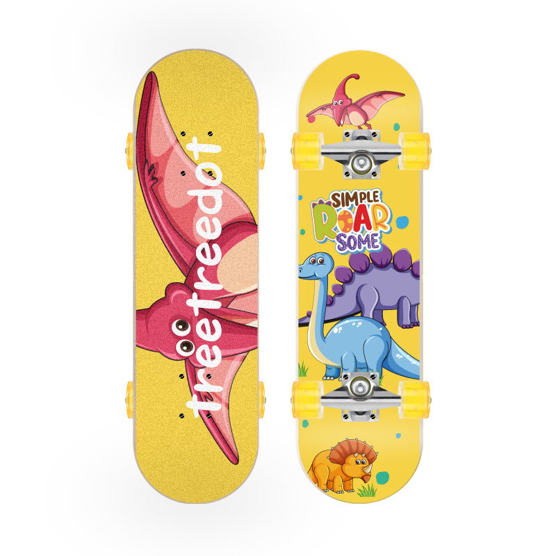 Unicorn-tema nybegynner skateboard Skanto