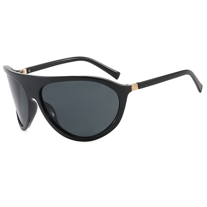 Damen Cat-Eye solbriller med unikt design og beskyttende UV-filter Skanto