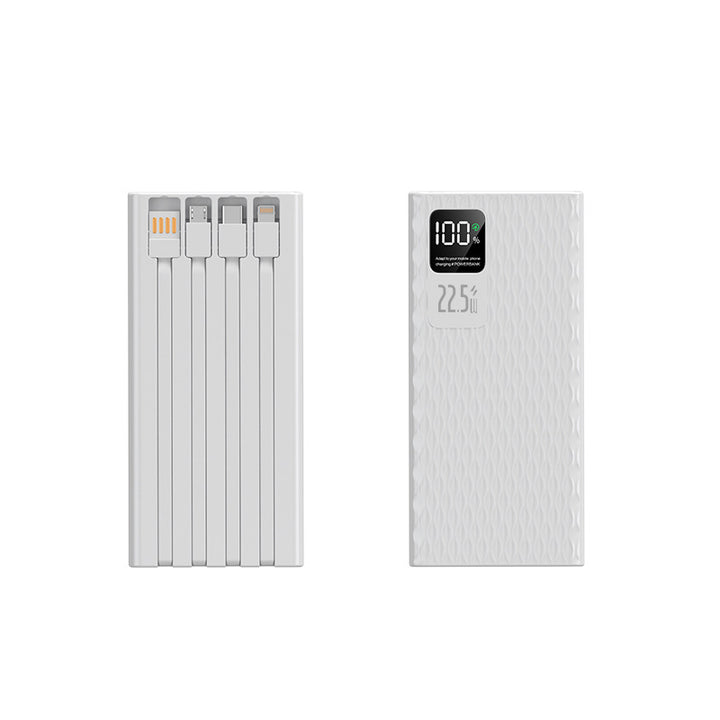Høyytelses Powerbank med innovativ grafikkoverflate Skanto