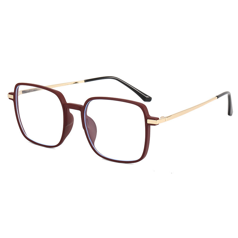 Dame moteriktig oversized solbrille med eksklusive metall-detaler Skanto