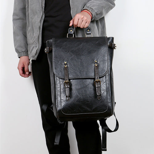 Mer enn elegant laptopsekk med høykvalitets kunstlærbelagt Skanto
