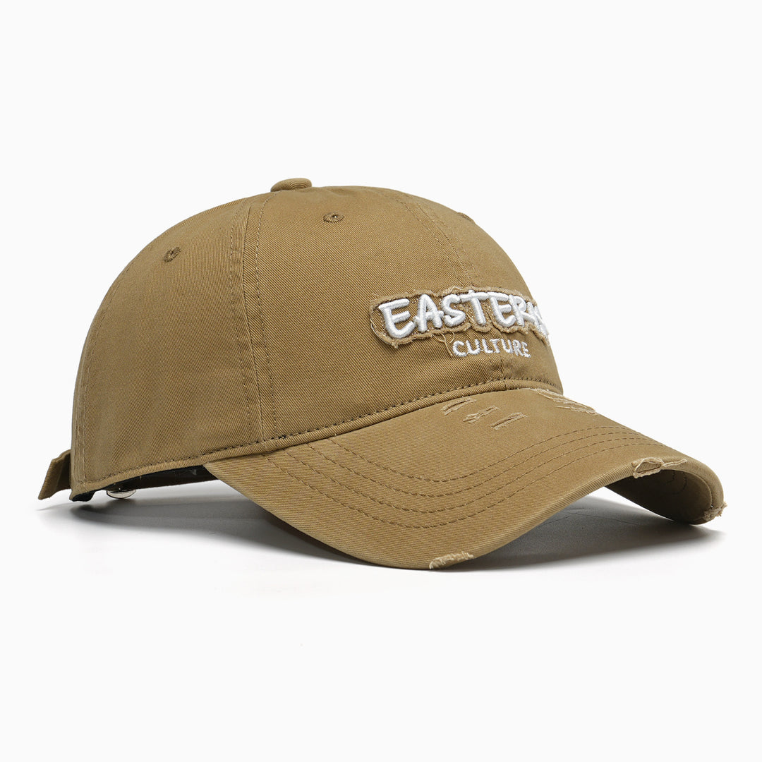 Dame uformell og stilig Destroyed-basecap Skanto