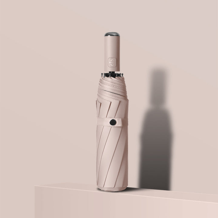 Damer håndterlig og elegant automatisk sammenleggbart paraply Skanto