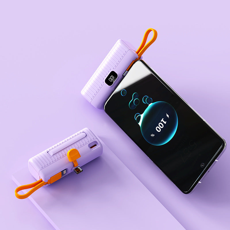 Kraftig powerbank med digital skjerm og innovativt design Skanto