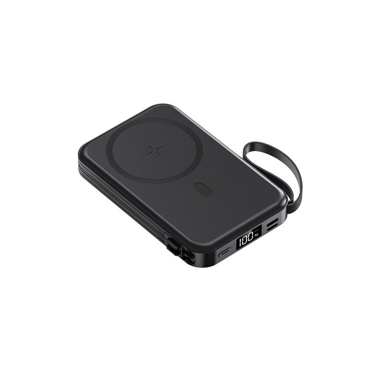 Bærbar trådløs powerbank med integrert ladepute Skanto