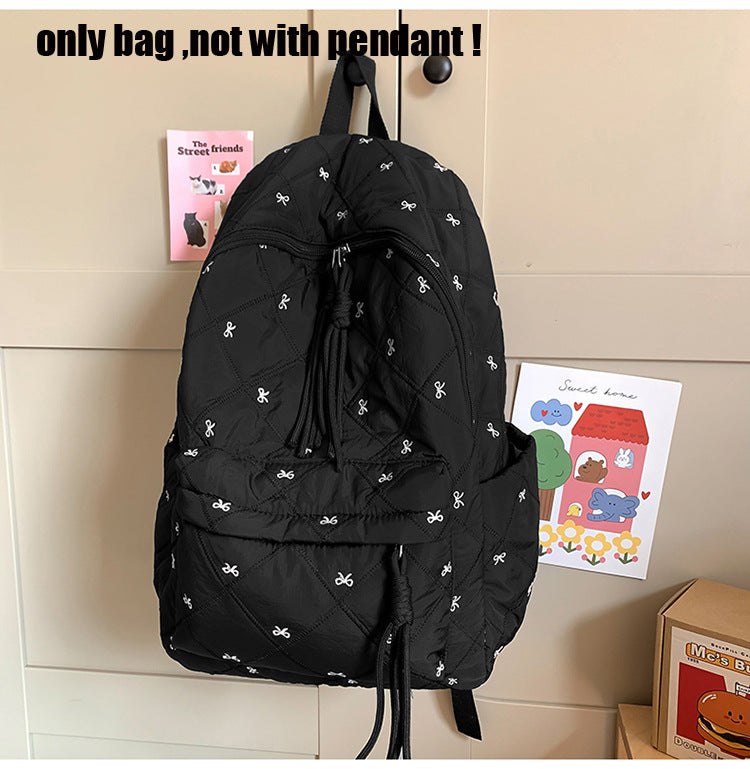 Quiltet Casual Skolesekk Skanto