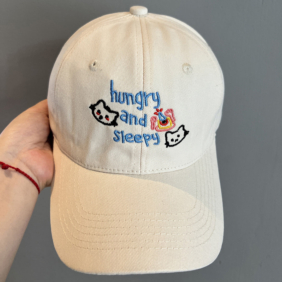 Unisex Brodert Morsom Meldings Caps Skanto