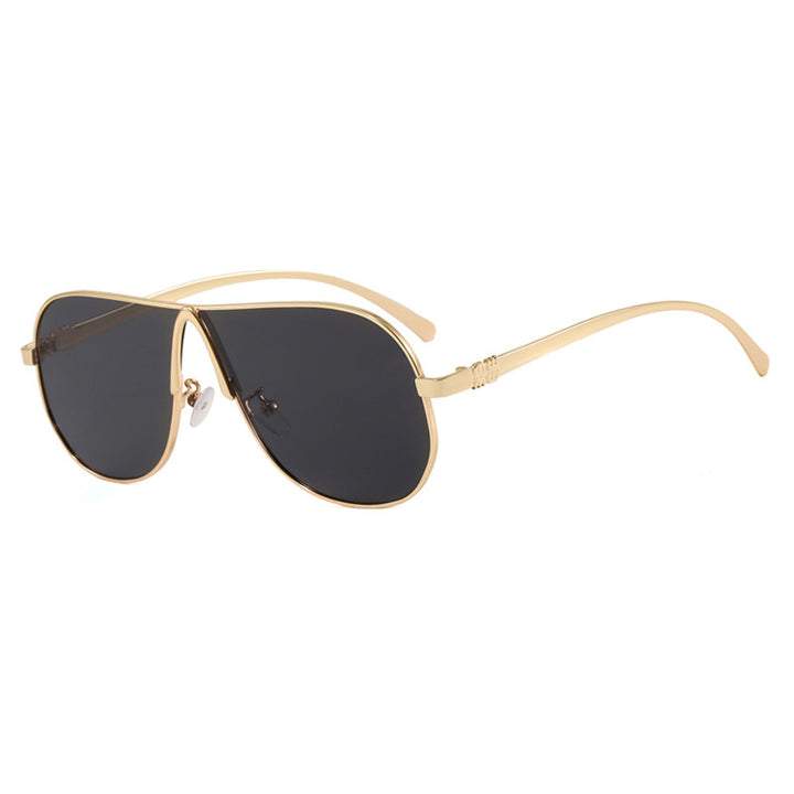 Dame oversized solbriller med moderne design Skanto