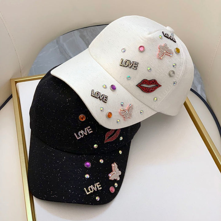 Kvinne Pyntet Grafisk Baseballcaps Skanto