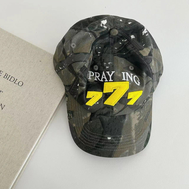 Herre Slitt Kamuflasje Baseball Caps Skanto