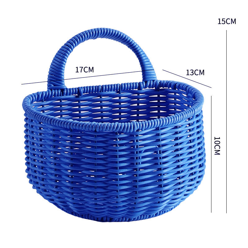 Unisex Praktisk oppbevaringskurv med rundt design Skanto